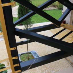 Création de pergola avec toiture véranda en PVC Albert